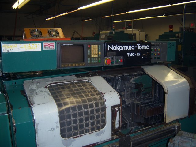 Nakamura-Tome TMC-15, Machine ID: 4361